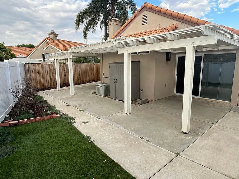 Patio off of Master Bedroom