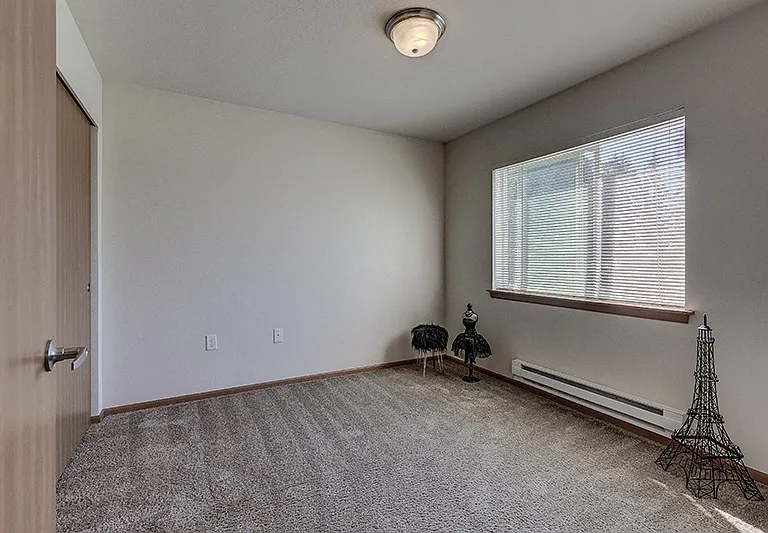 Spacious bedrooms