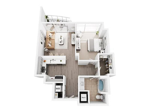 Floor plan Flatiron