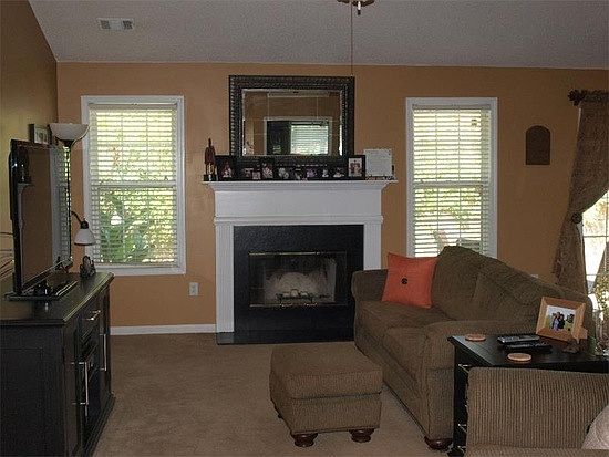 Open floor plan living