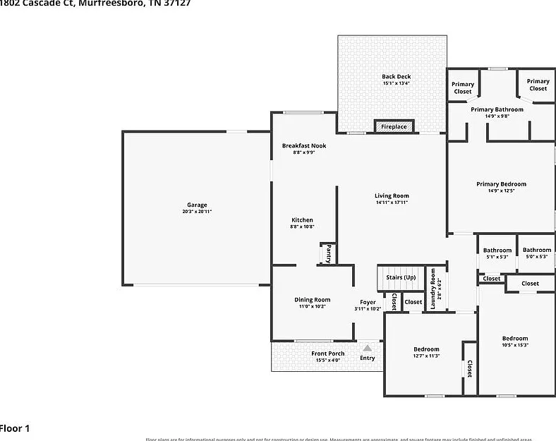 3 bed, 2.0 bath, 1904 sqft, $2,370 — Photo 3