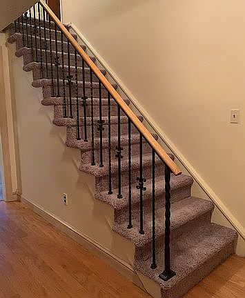 Looking from living room 