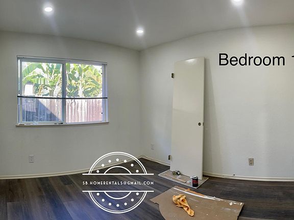 Bedroom 1- New Floors, New Closet Doors, New Recessed LED Lighting