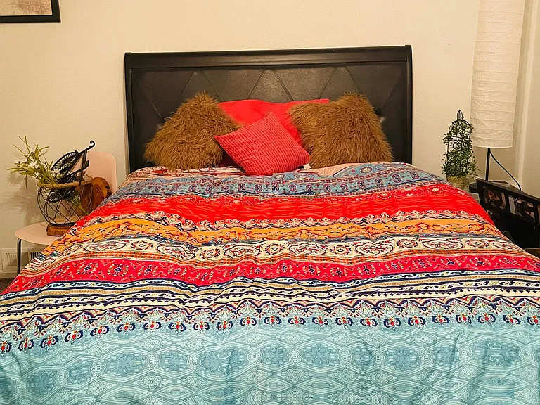 Basement bedroom