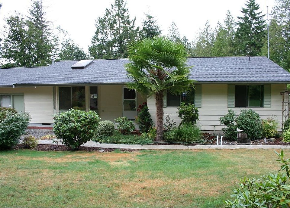 The front of the house cannot be seen from the street.  It is very private