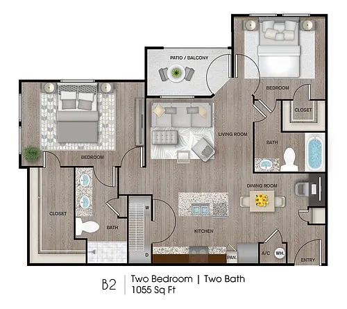 Floor plan B2