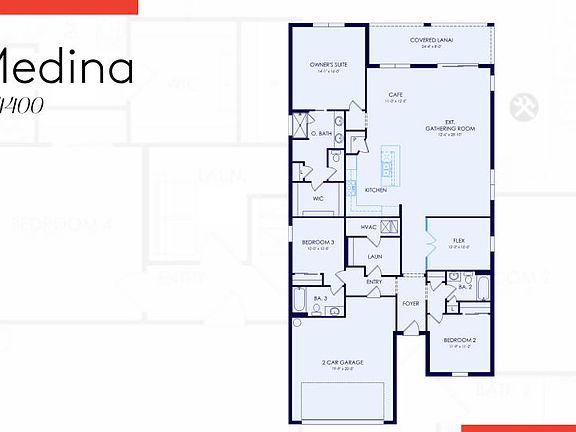 Floor plan of this home