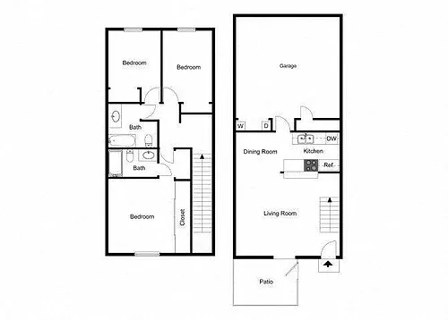 Floor plan Oak