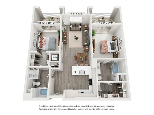 Floor plan B1