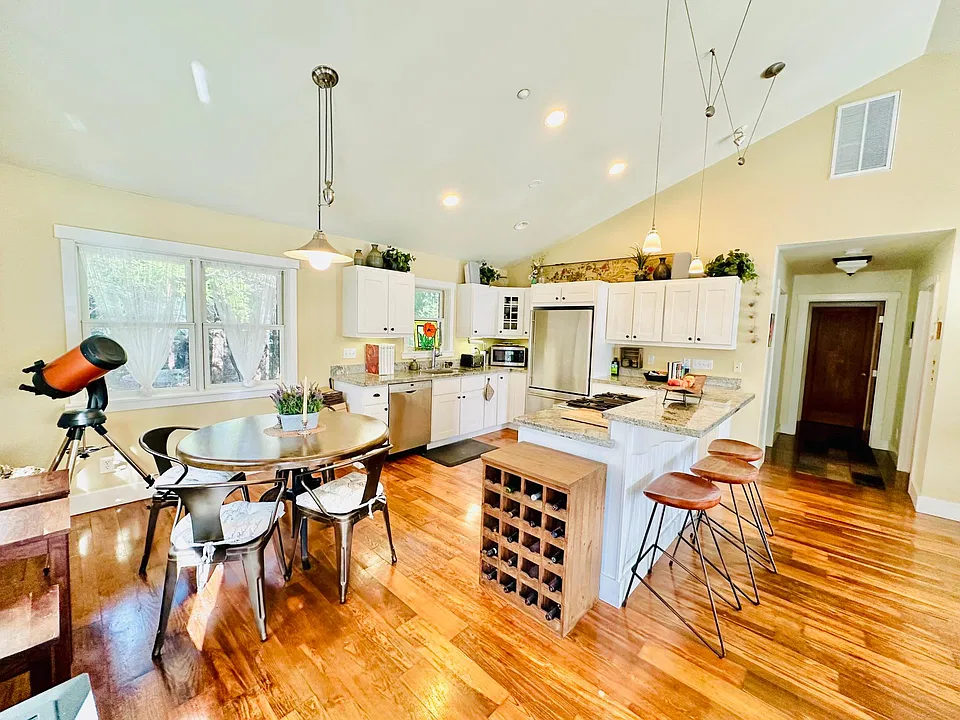 Open concept kitchen