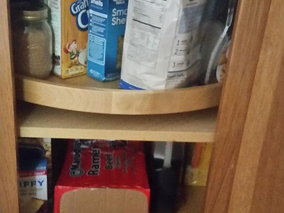 Lazy Susan for more storage