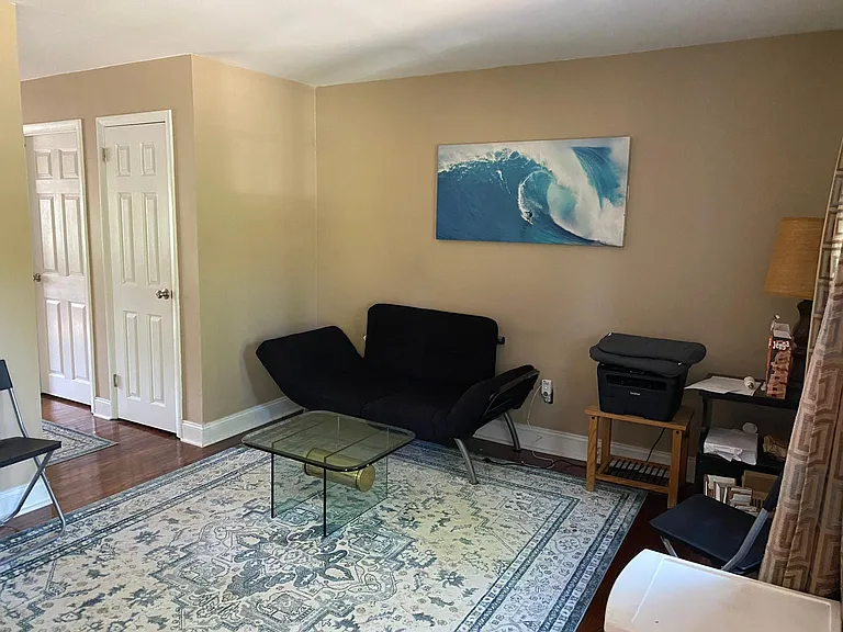 Living room back view.