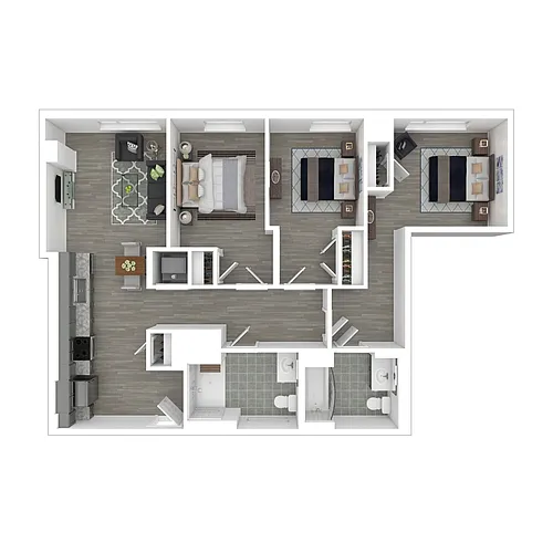 Floor plan The Framework (C4-UFAS-UD-VHI)