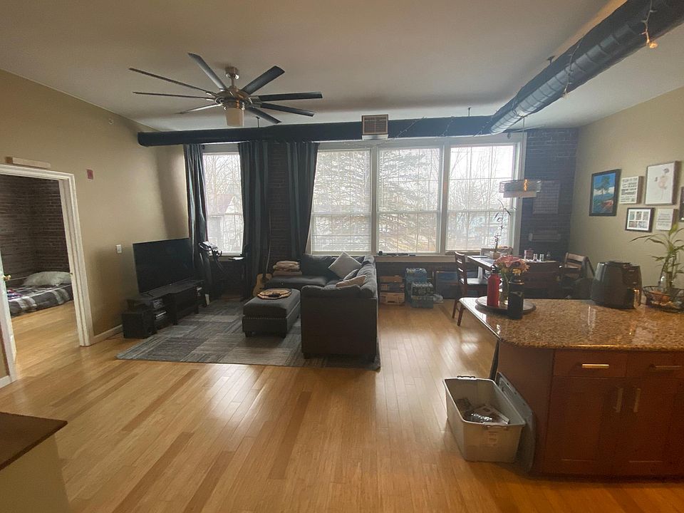 Large open concept living room and kitchen