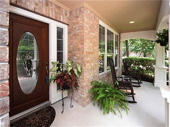 Enjoy your morning coffee on the big front porch!