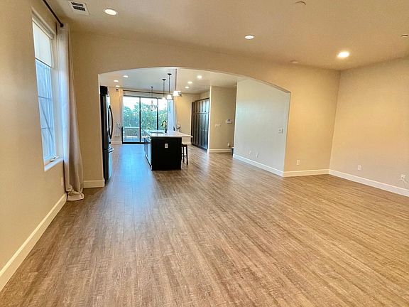 Great room open to kitchen