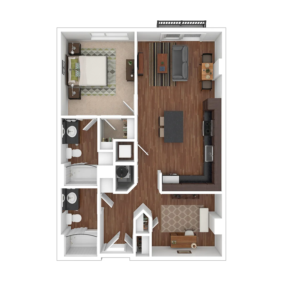 Floor plan A35 - The Magnolia Hall