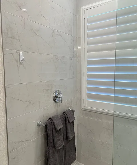 Primary shower entry view