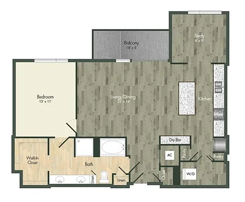 Floor plan A42