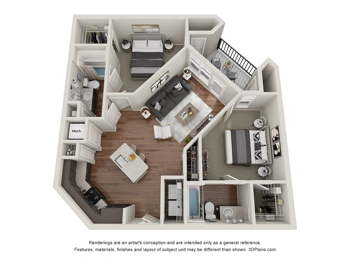 Floor plan B2