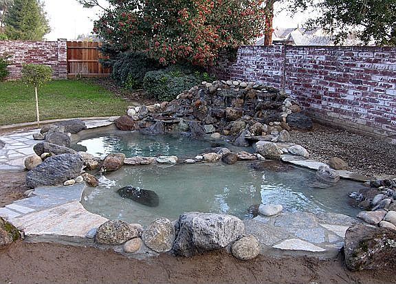 1700 gallon Koi pond