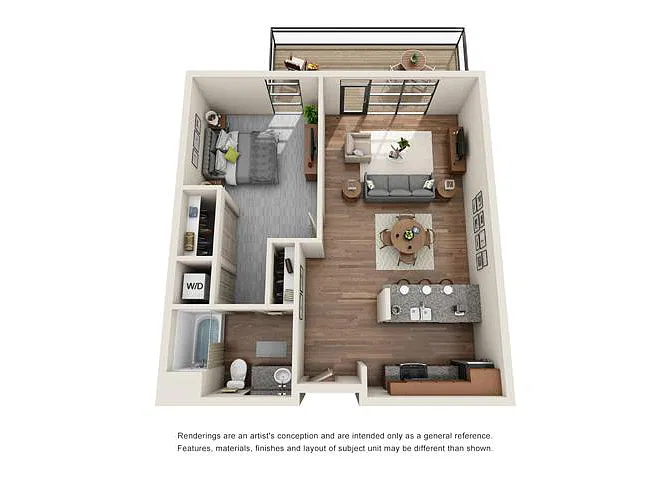 Floor plan 1X1