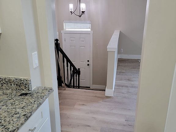 Down to front door