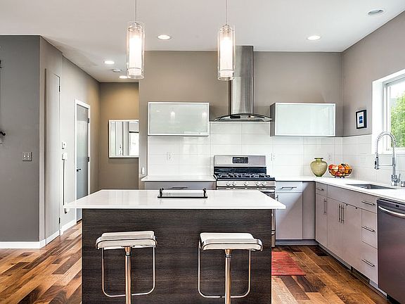 In-kitchen dining