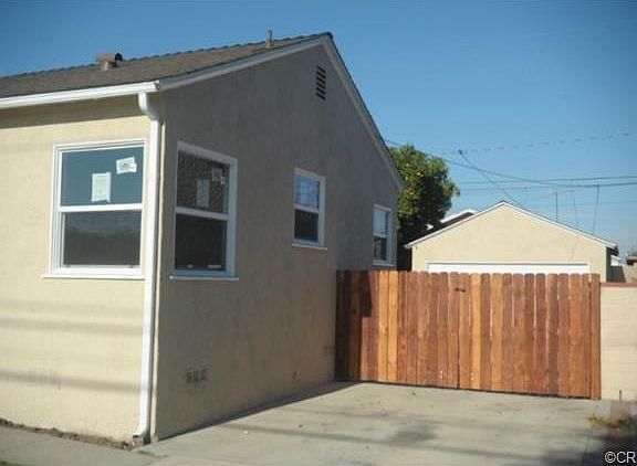 Right side of the home