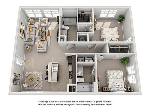 Floor plan The Magnolia