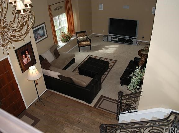 Foyer with wood flooring