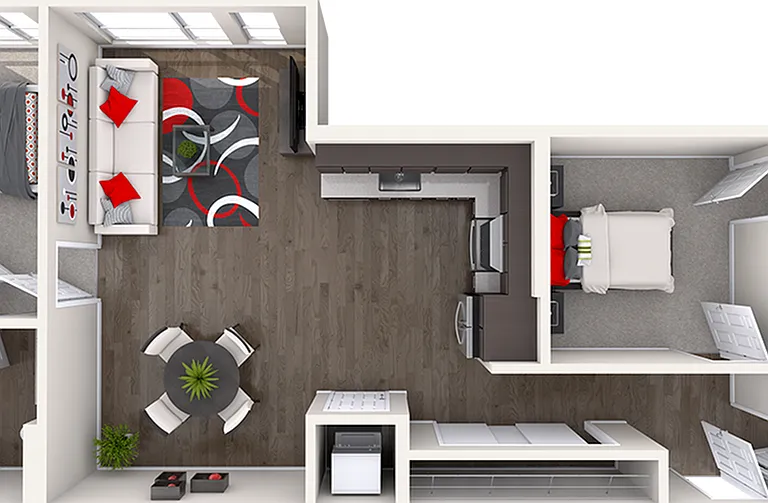 C5 - 2 Bed/2 Bath C5 - 2 Bed/2 Bath