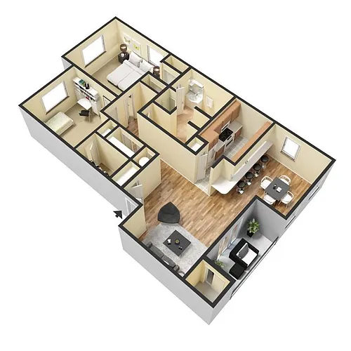Floor plan B1 - Wimbledon