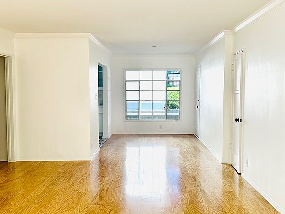 View from living room to dining room.