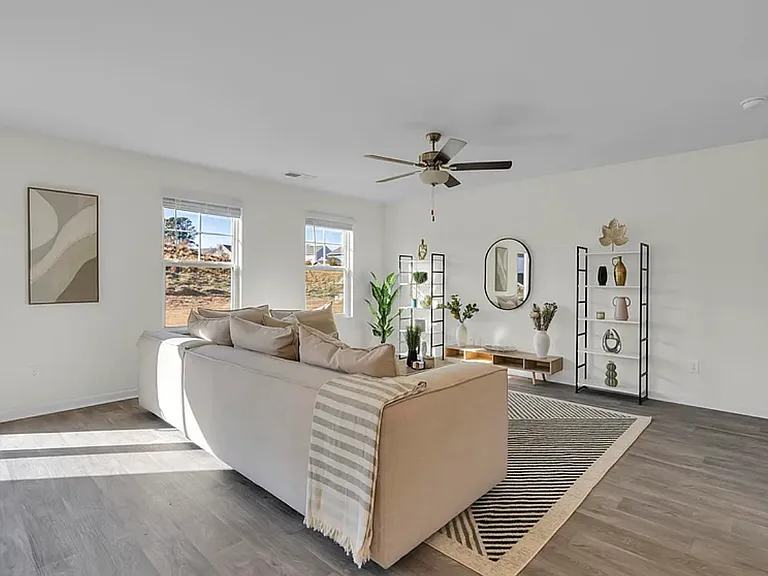 Furnished home pictures are from model home. Same floor plan.