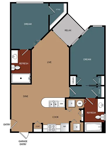 Floor plan B1-Grade