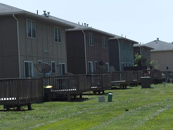 Decks on every duplex