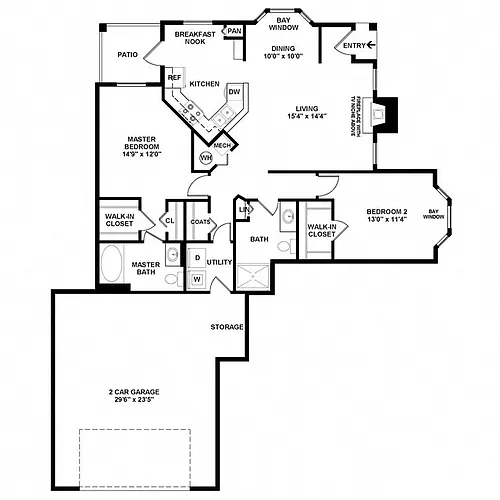 Floor plan Dartmouth Renovated