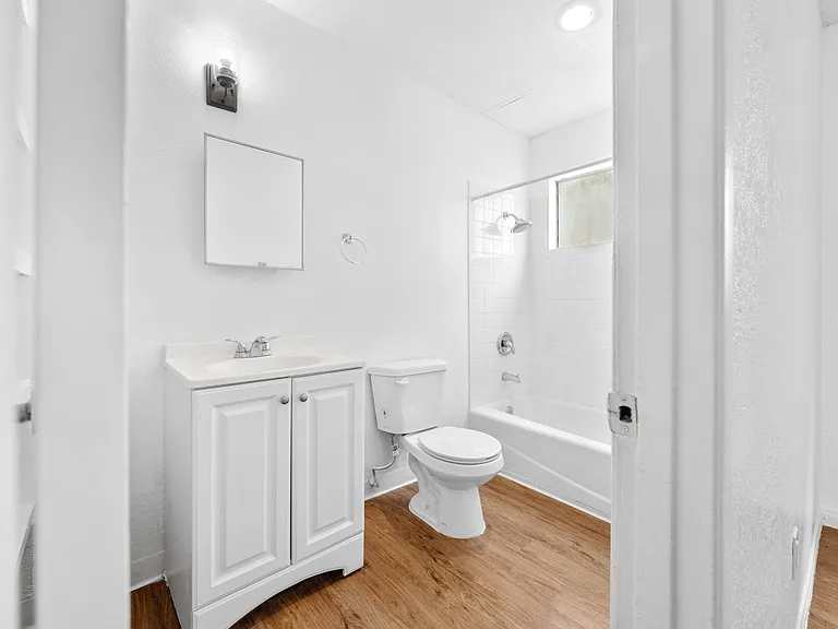 New bath tile, new toilet