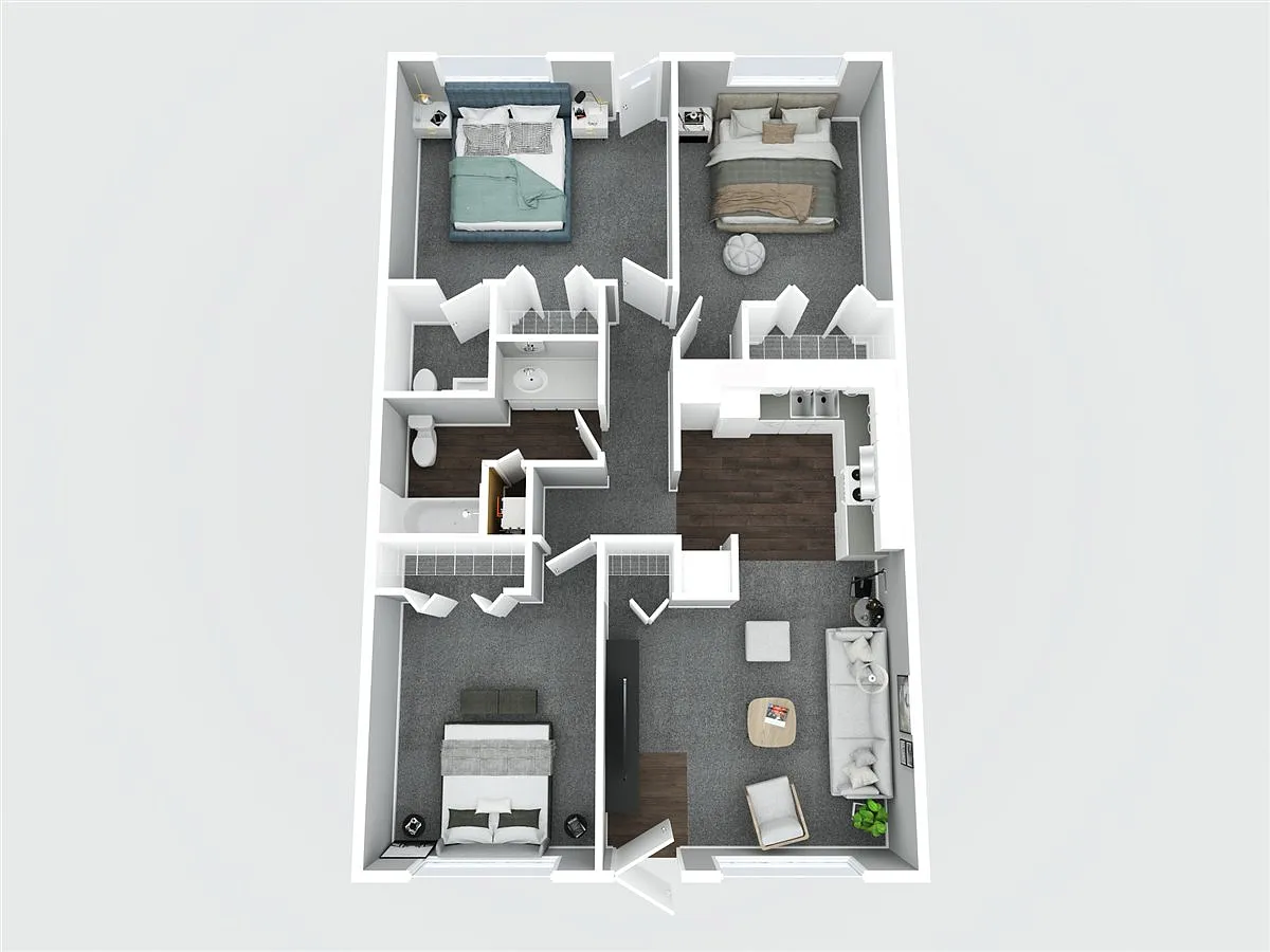 Floor plan 3BR