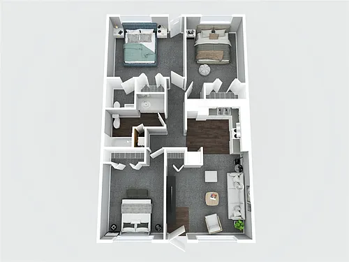 Floor plan 3BR