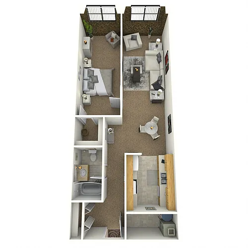 Floor plan Soho