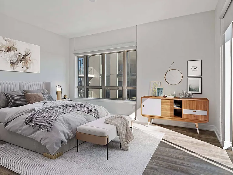 Wake up to light, space, and serenity.
