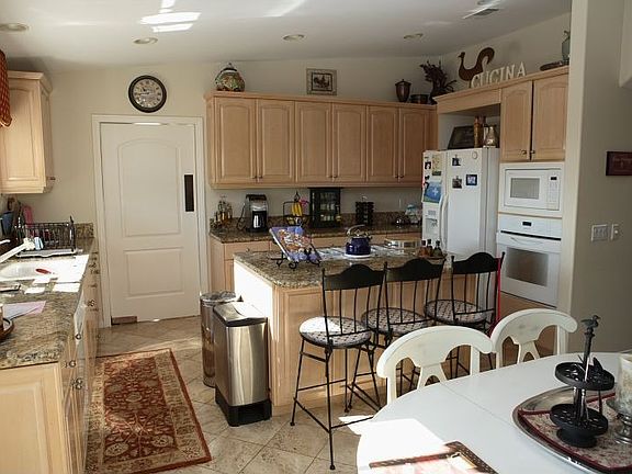 Top of line appliances with lots of counter space.