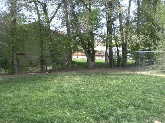 Large fenced yard