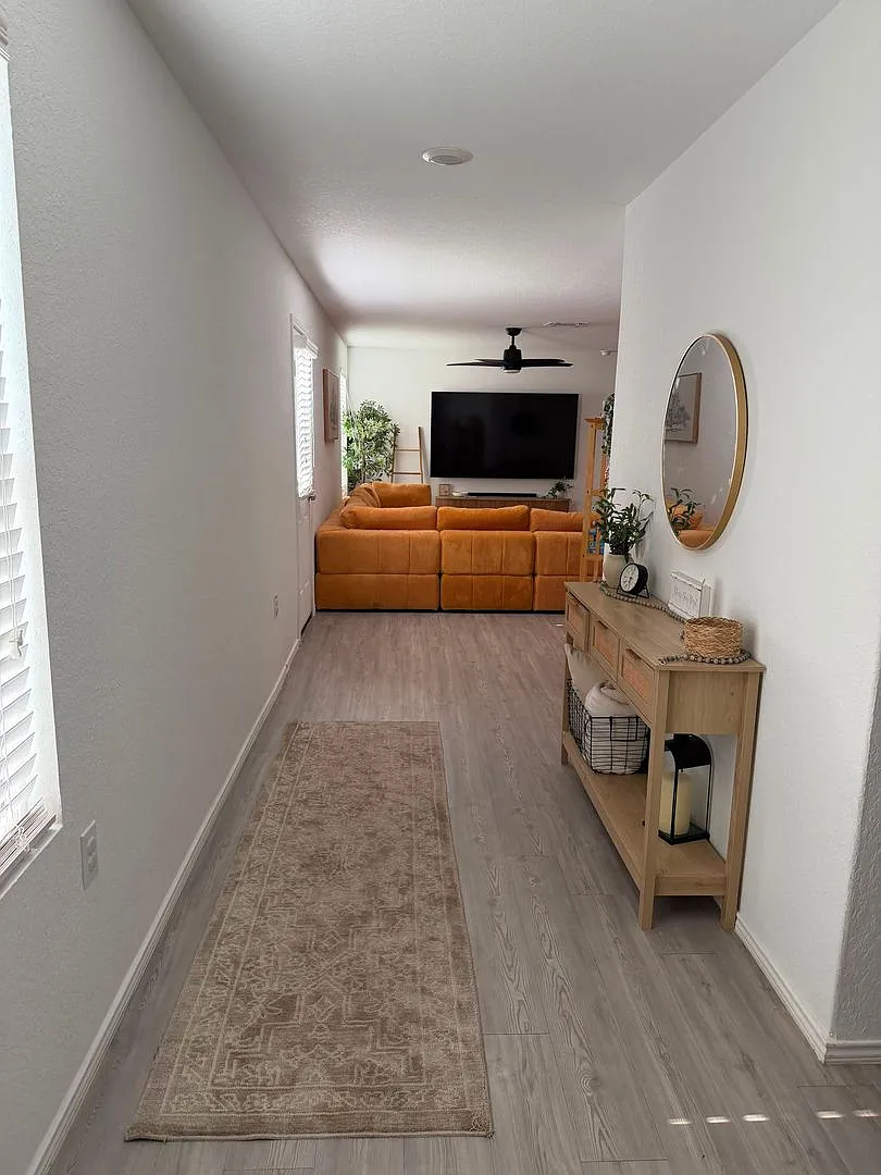 Full appliance package included: washer dryer and updated digital refrigerator! — Photo 4