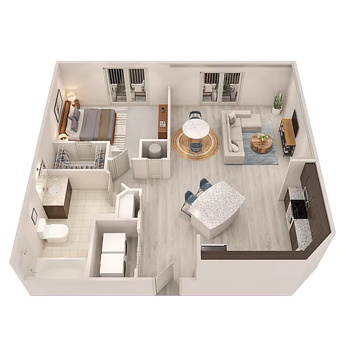 Floor plan Andeluna