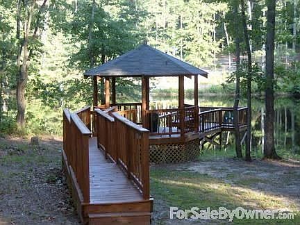 Private Dock and Gazebo