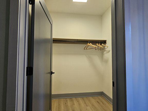 Large walk-in wardrobe closet