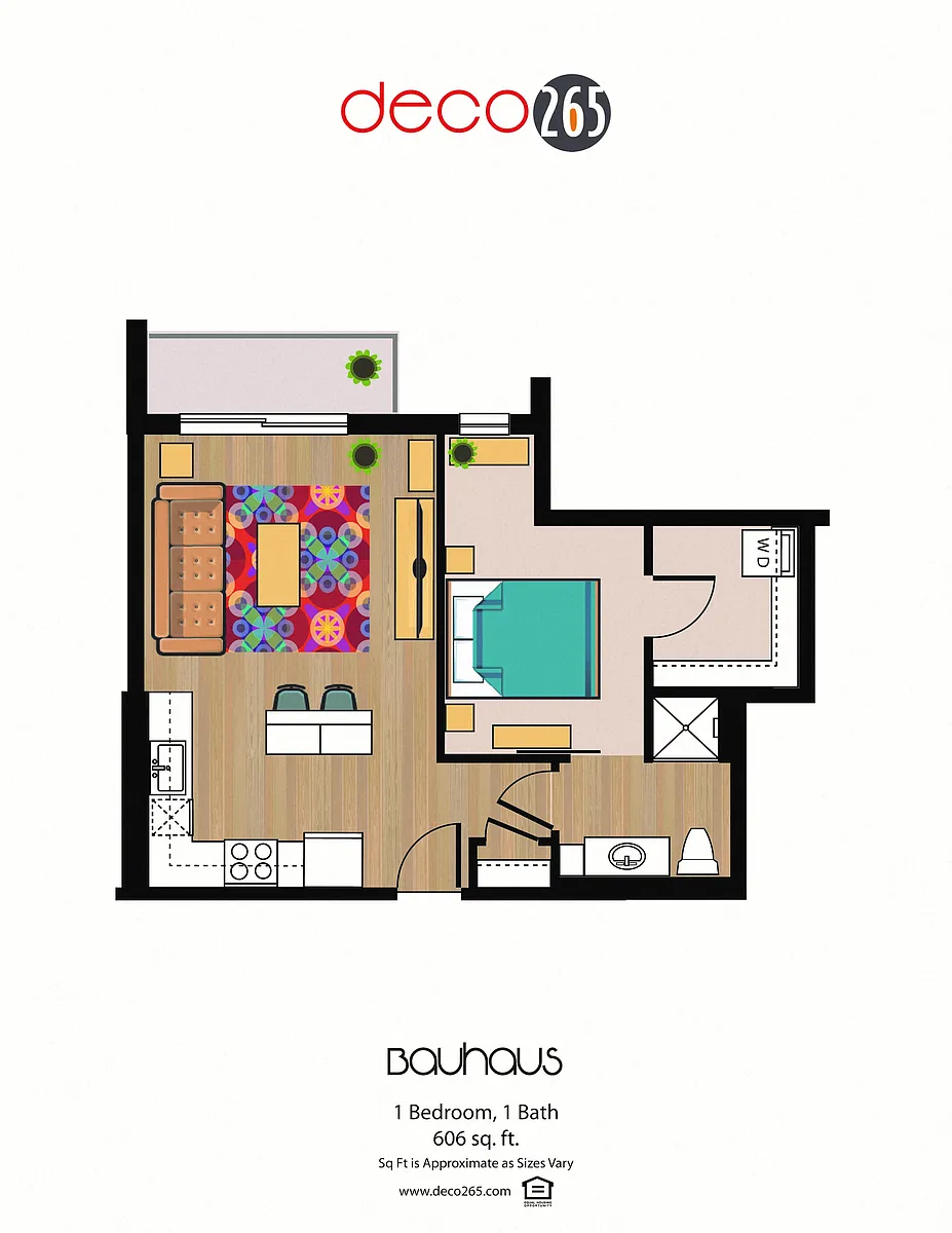 Floor plan Bauhaus